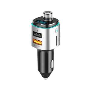 Modulator FM Bluetooth 5.0 car charger with Super Charge 3.0 and USB-C port - Car electronic