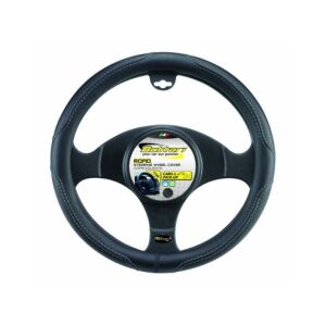 Lenkradbezug „ROAD“ Schwarz/Grau 38 cm Bottari 127003722 - Bottari