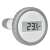 TFA-Dostmann PALMA термометър за басейн, сив и бял цвят, показва температурата в Целзий, с избор на канал