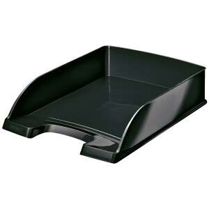 Leitz Wow A4 black plastic document tray - Desktop Organizer