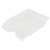 DONAU Solid white plastic file tray 133764595