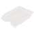 DONAU Solid white plastic file tray 133764595