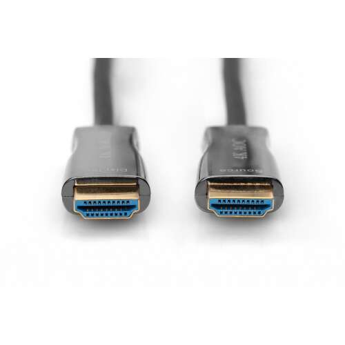 Kabel HDMI Digitus AK-330125-200-S, 20 metrów, typ A, czarny