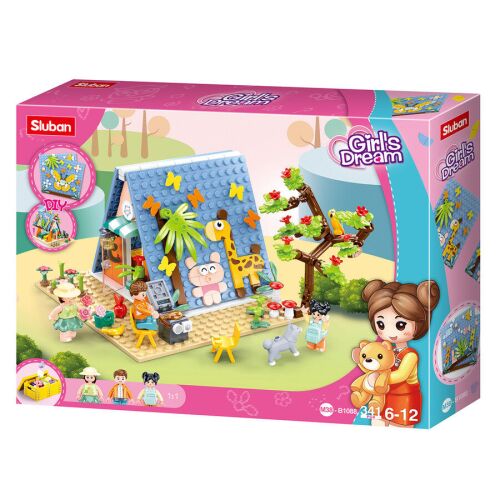 Sluban Girls Girls Dream M38-B1088 Kempingezés 181502899 - Kreatív és építő játék