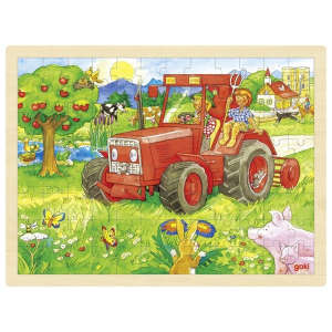 Gok gyerek Puzzle - Farm 96db  30994375 Goki