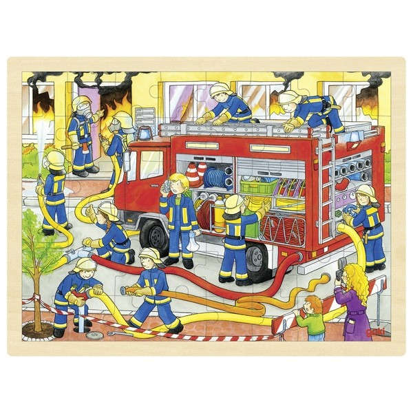 Gyerek Puzzle 48db - Tűzoltó