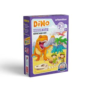 Arkerobox Dino Edukacyjny zestaw do wykopalisk, pudełko - Puzzle 3D