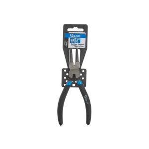 Geko 160mm Internal Bent Nose Seeger Pliers on packaging - Geko Pliers