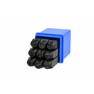 Geko G01814 Number Punches Set, 10mm / 9 pieces 131330649 - Geko
