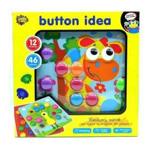 Creativ Big Button Idea Game Mosaic Puzzle 102571120 - Developmental Toy for Preschooler