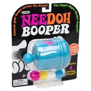 NeeDoh Booper launcher, a fun and silly toy for kids, includes 4 fuzzy boops - Art & Craft