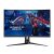 Widok z przodu zakrzywionego monitora gamingowego Asus ROG Strix XG32VC 31,5"
