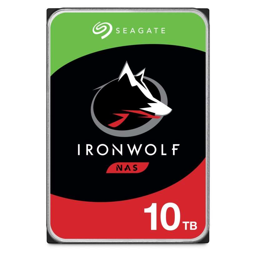 Seagate ironwolf nas 3.5" 10tb sataiii 7200rpm 256mb belső merevlemez