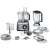 Bosch MultiTalent 8 food processor with all accessories, including blender, whisk, and various blades