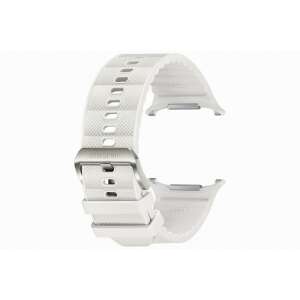 Samsung Watch Ultra exclusive white sand strap, side view - Smart device