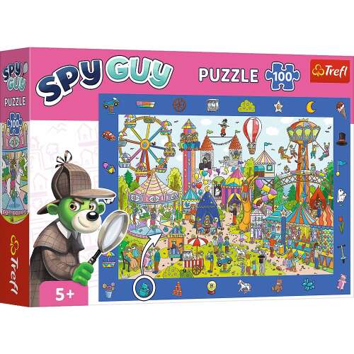 Trefl Spy Guy Vidámpark Képkereső Puzzle - 100 darabos 102584355
