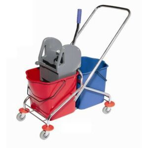 Profi Kétvödrös Takarítókocsi - Krómozott Váz - 2x23L 118990976 - Takarítókocsi