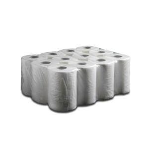 PS Prima mini belsőmagos kéztörlő 2 rétegű, 100% fehér (12 tekercs/ zsugor) 119118410 - Papírtörlő