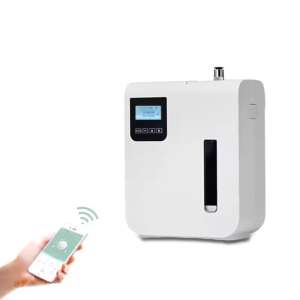 Ila Product® Smart Aroma Diffuser with phone app control, white, on a white background - Air Freshener