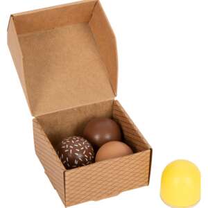 Small foot Fa Csokicsók Játék - 4 db - Óvodásoknak