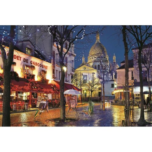 Clementoni compact Puzzle  - Párizs Montmartre 1500db 141986828 - Clementoni
