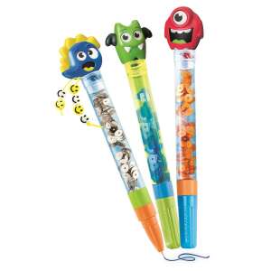 Clementoni Create Your Monster Pens - Three Finished Pens - Clementoni
