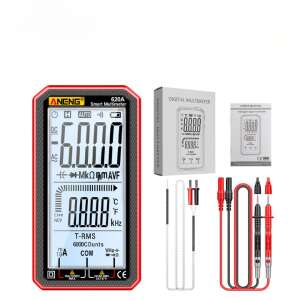 ANENG 620A Smart Multimeter, digital multimeter with probes, test leads, manual and box - Multimeter