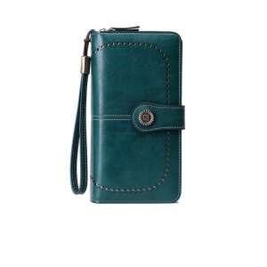 BLEKSY Női Bőr Pénztárca - RFID Blokkolás