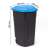 Dimensiunile coșului de gunoi Keter Görgös szelektív szemetes în milimetri
