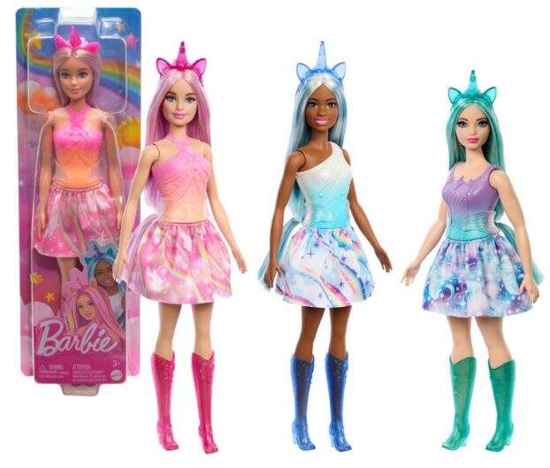 Barbie Dreamtopia Unikornis Hercegnő Baba