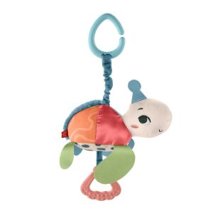 Angled view of Fisher-Price Föl-le teknőcpajti turtle stroller toy - Babies & Toddler
