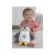 Baby playing with Fisher-Price Balancing Penguin Plush Toy