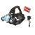 Stirnlampe mit 3 Lichtern, Akku und Ladegerät 102635603