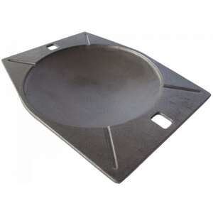 Cast iron pan, Öntvény vastál, 335 x 435 x 50 mm - Cast Iron Cookware