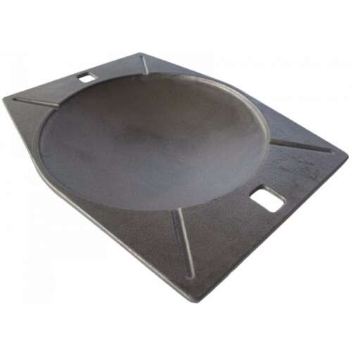 Ljevani tiganj, Öntvény vastál, 335 x 435 x 50 mm