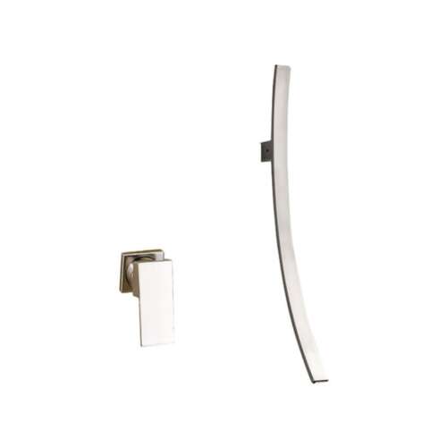 Blackswan M20 bathroom sink faucet, matt nickel model, 70 cm