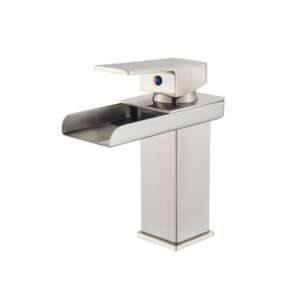 Blackswan M31 Waterfall Bathroom Sink Faucet, Nickel Finish - Nonbrand Faucet