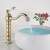 Blackswan M42 gold bathroom sink faucet in use, 32 cm