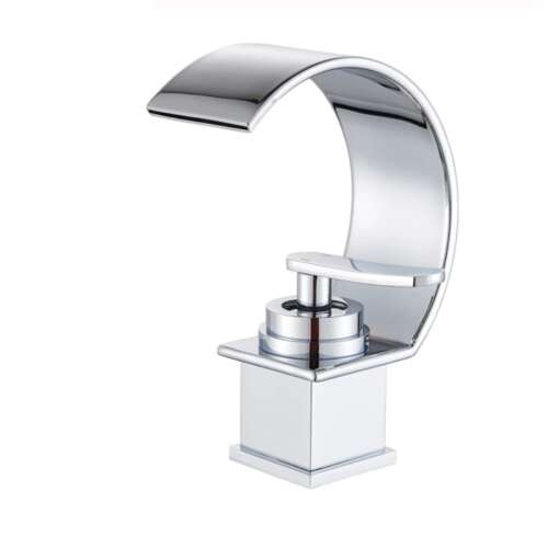 Blackswan M44 Robinet de chiuvetă cu cascadă, crom, 18 cm