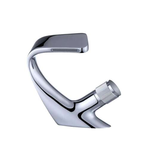 Robinet de chiuvetă de baie Blackswan M45 cu cascadă, crom