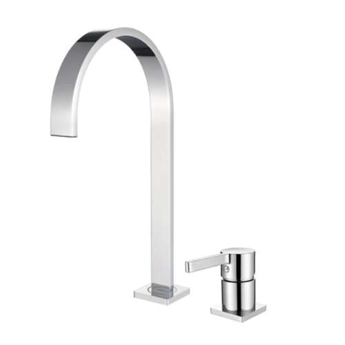 Blackswan M49 króm fürdőszoba mosogató csaptelep, 35 cm