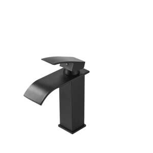 Blackswan M52 bathroom sink faucet, matte black, 19 cm - Faucet