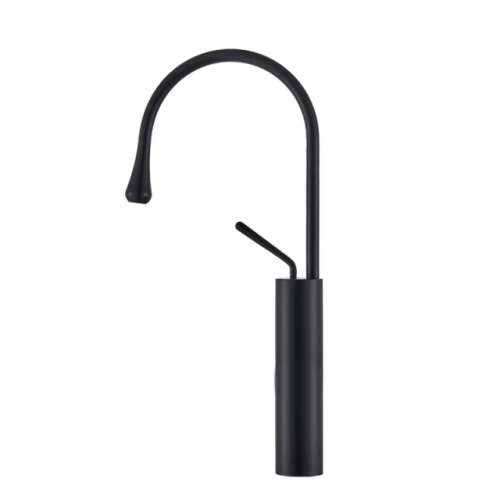 Черна батерия за мивка за баня Blackswan M67, 49 cm