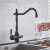 Blackswan M71 Matte Black Kitchen Sink Faucet with Purified Water Dispenser