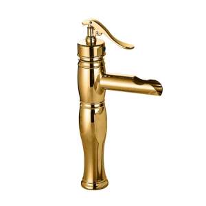 Blackswan M78 Waterfall Bathroom Sink Faucet, Gold - Nonbrand Faucet