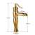 Blackswan M78 Waterfall Bathroom Sink Faucet dimensions, Gold
