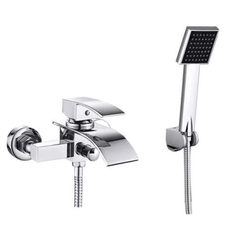 Blackswan M84 bathtub faucet with shower head, chrome finish
