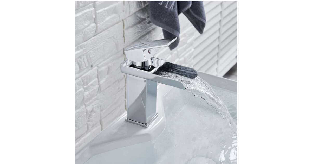 Blackswan Bathtub and Sink Faucet Set, M30 type, polished chrome model, size 40.7 cm 102638998