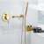 Blackswan M69 Matt Gold Bath and Sink Faucet Set, 20 cm, in a bathroom setting