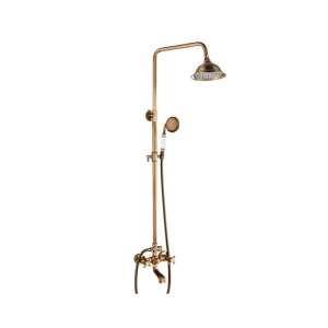 Slavina za tuš, Blackswan, tip M40.3, model antikne bronce, veličina 20 cm